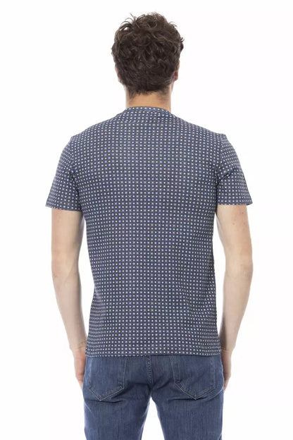 T-shirt pour homme en coton gris Baldinini Trend