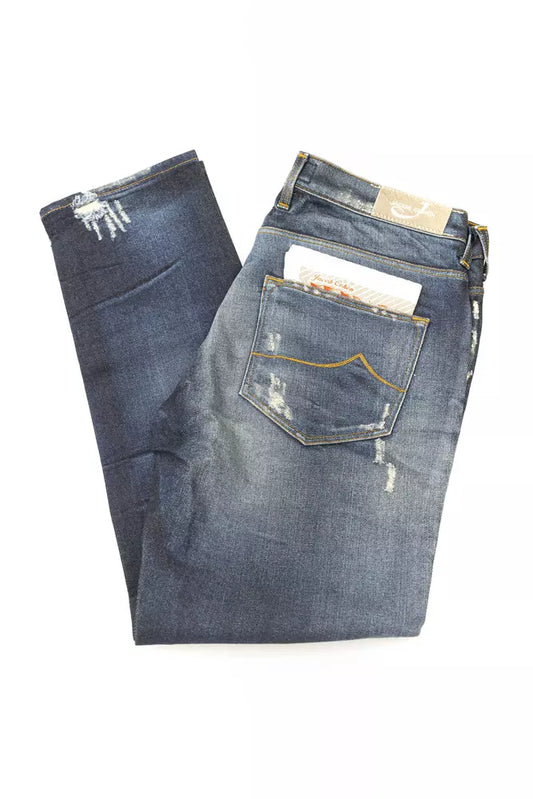 Jacob Cohen Damen-Jeans aus blauer Baumwolle