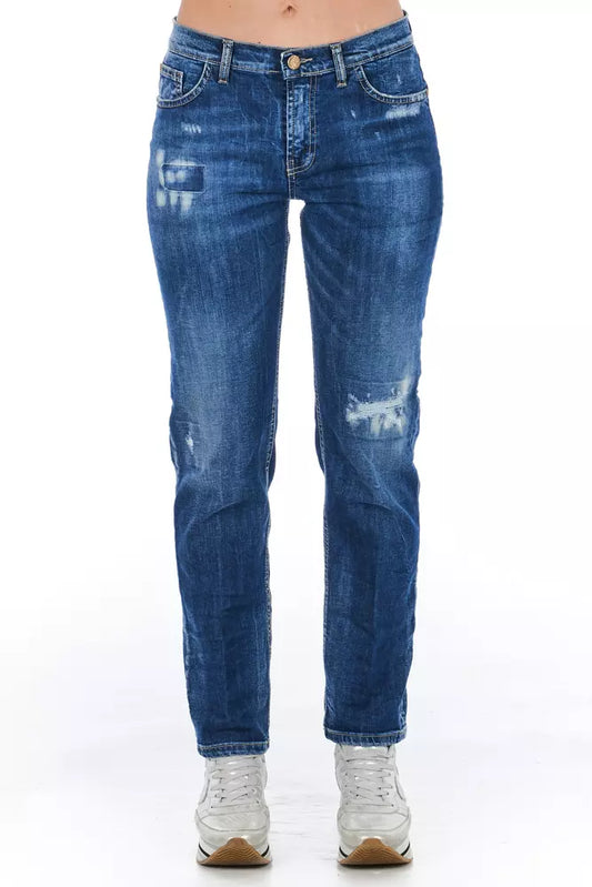 Jeans e pantaloni in cotone blu