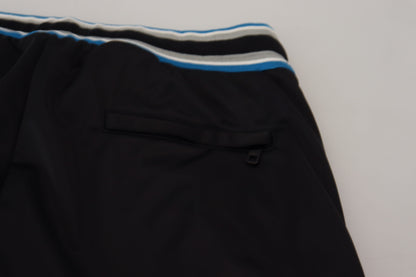 Pantalones jogger multicolores con estampado de leopardo de DG King