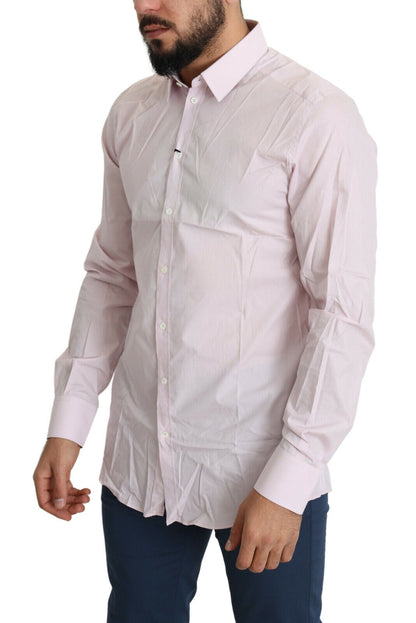 Camicia formale ORO in cotone rosa chiaro