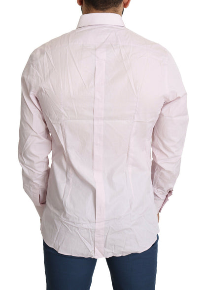 Camicia formale ORO in cotone rosa chiaro