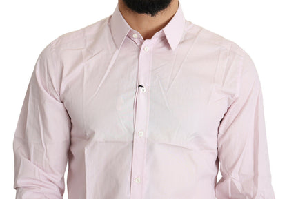 Camicia formale ORO in cotone rosa chiaro