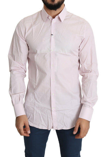 Camicia formale ORO in cotone rosa chiaro