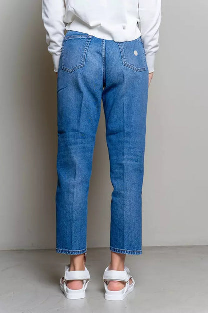 Jeans e pantaloni in cotone blu