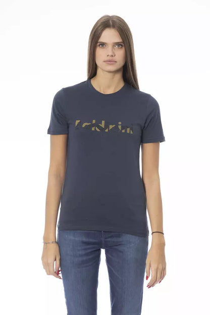 Baldinini Trend Blu Cotone T-Shirt Donna