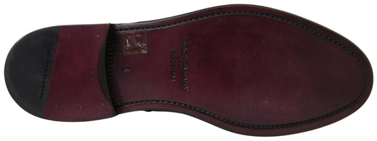 Dolce &amp; Gabbana Elegante Chelsea-Boots aus Leder