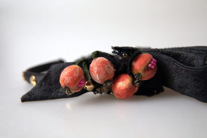 Dolce &amp; Gabbana – Exklusives Stirnband mit mehrfarbigem Kristalldiadem