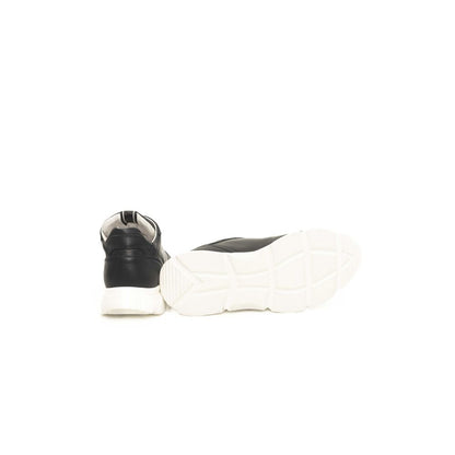 Cerruti 1881 Baskets en Cuir Bleu pour Hommes