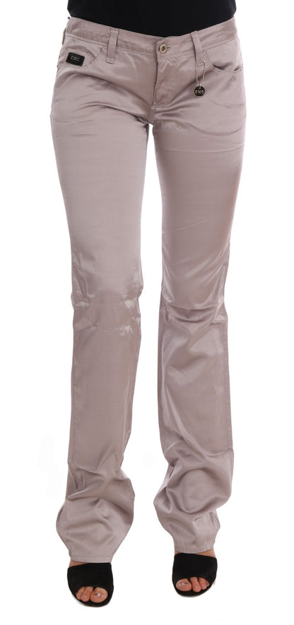 Jeans designer slim fit beige chic Costume National