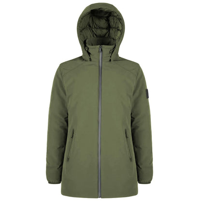 Grüne Nylonjacke von Yes Zee