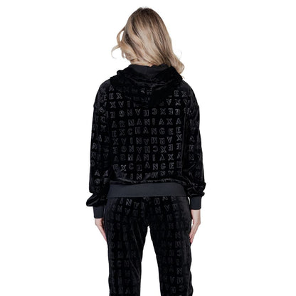 Pull en polyester noir Armani Exchange