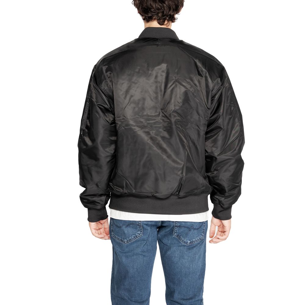 Calvin Klein Jeans Black Polyamide Jackets & Coat