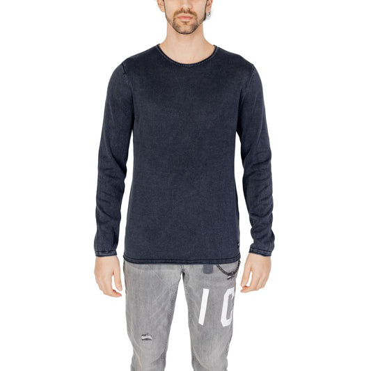 Jack Jones Blue Cotton Sportswear