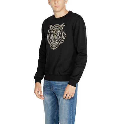 Antony Morato Schwarzer Baumwollpullover