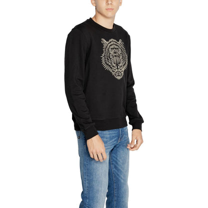 Antony Morato Schwarzer Baumwollpullover
