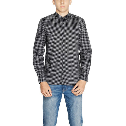 Graues Baumwollhemd von Antony Morato