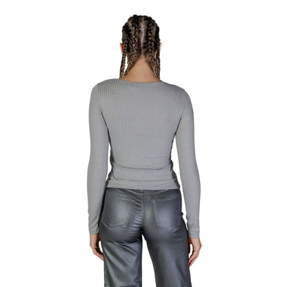 Vero Moda Silver Polyester Polyester Tops & T-Shirt