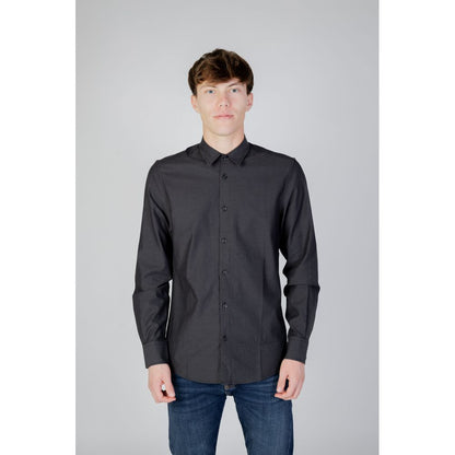 Graues Baumwollhemd von Antony Morato