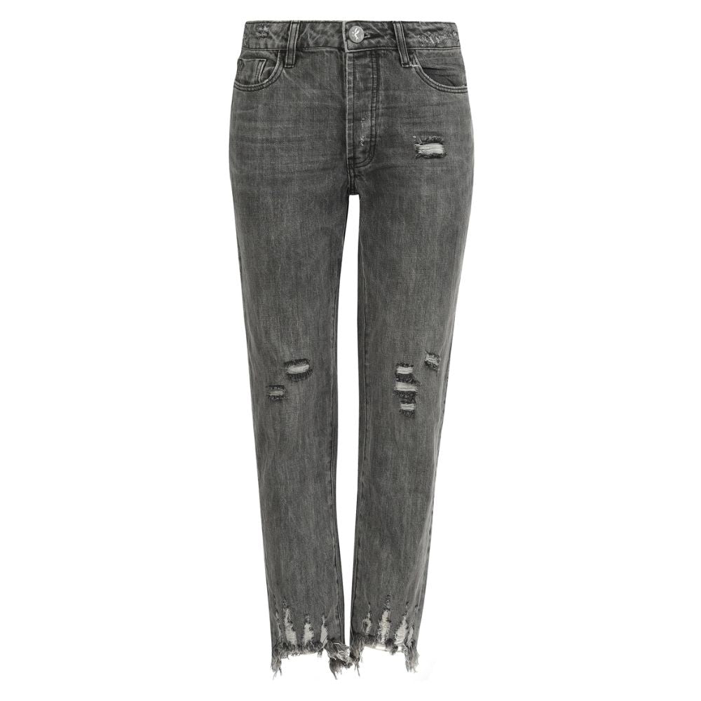 One Teaspoon Gray Cotton Jeans & Pant