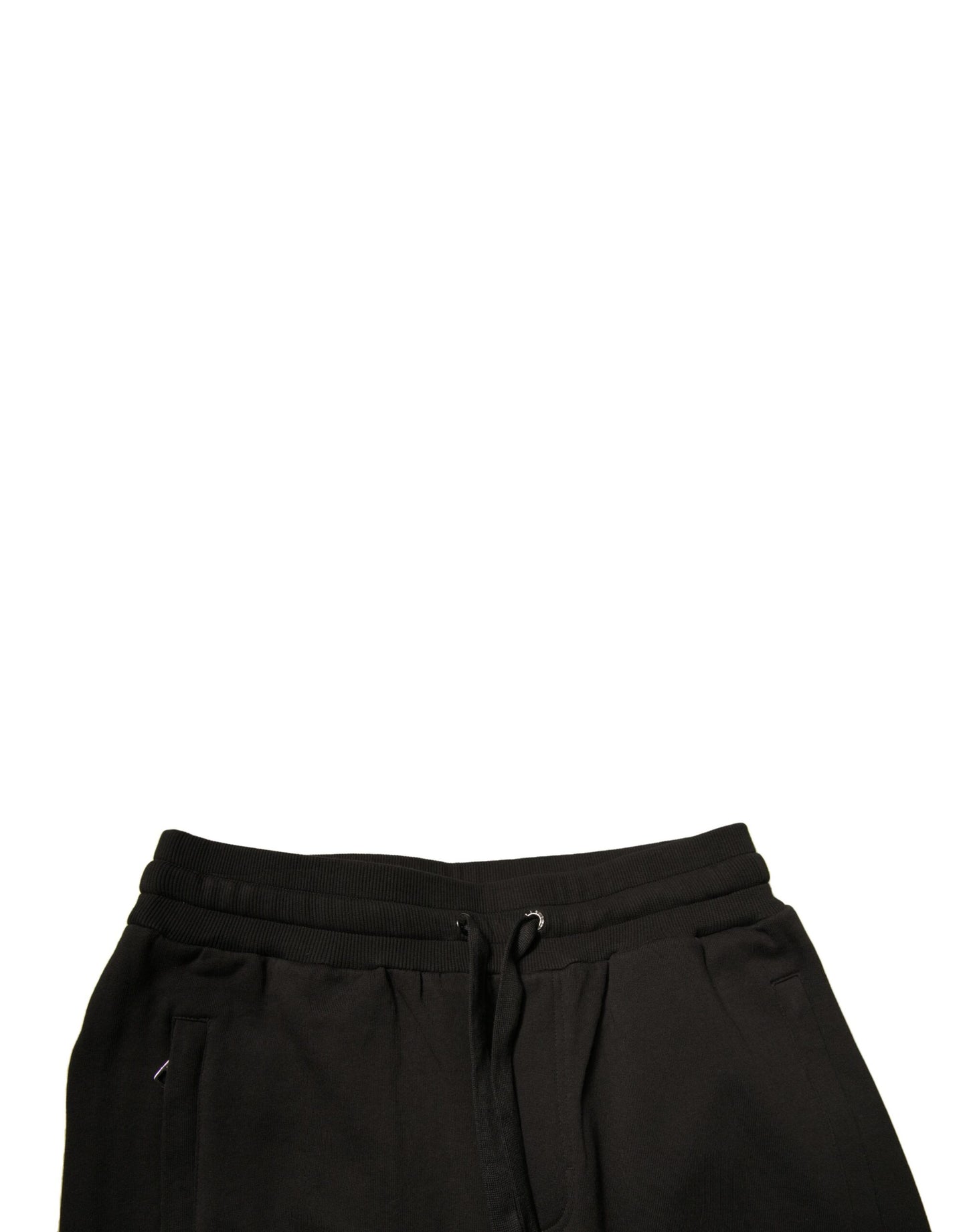 Dolce &amp; Gabbana Schwarze Jogginghose aus Baumwolle für Herren