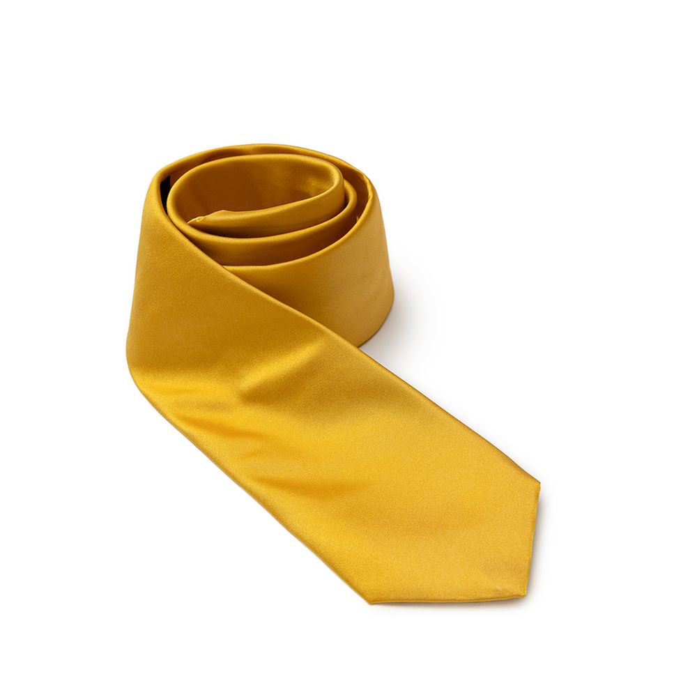 Dolce &amp; Gabbana Goldene Seidenkrawatten und Fliegen