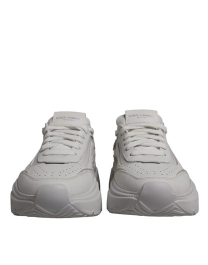 Dolce &amp; Gabbana – Weiße Daymaster Low Top Sneakers