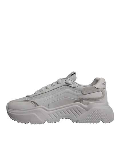 Dolce &amp; Gabbana – Weiße Daymaster Low Top Sneakers