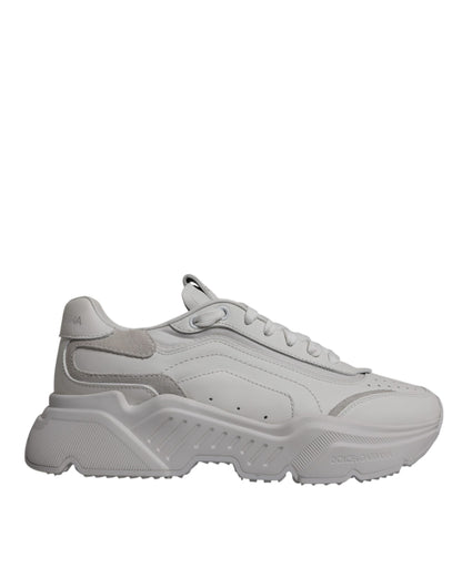 Dolce &amp; Gabbana – Weiße Daymaster Low Top Sneakers