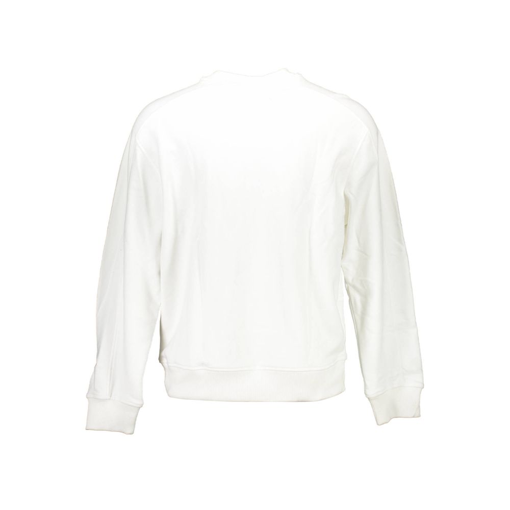 Pull en coton blanc pour homme Calvin Klein