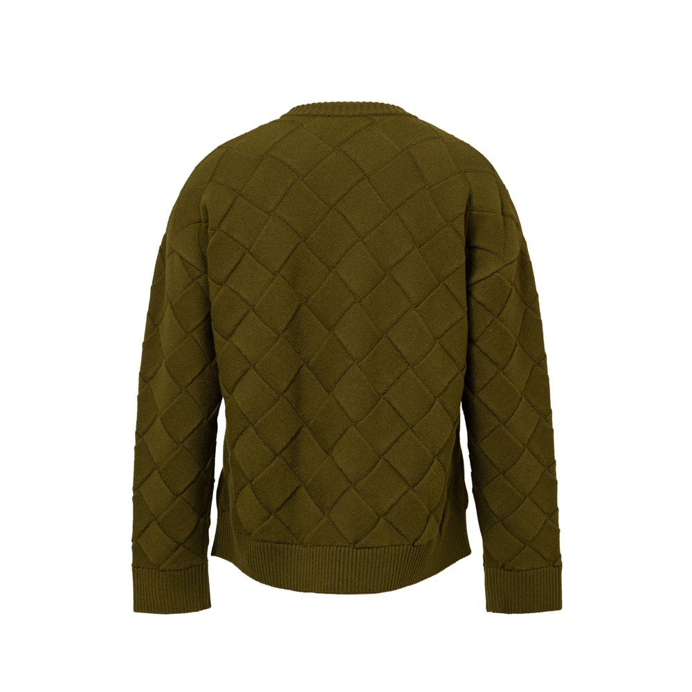 Maglione Verde in Lana Bottega Veneta