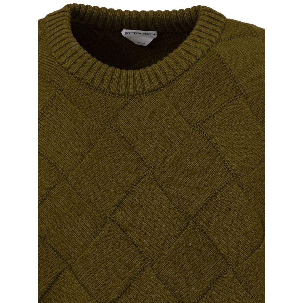 Maglione Verde in Lana Bottega Veneta