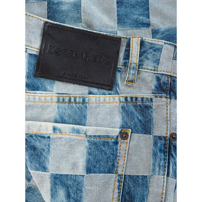 Dsquared² Jeans und Hose aus Baumwolle in Blau