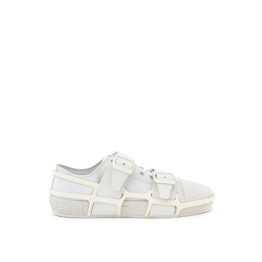Baskets en coton blanc Burberry