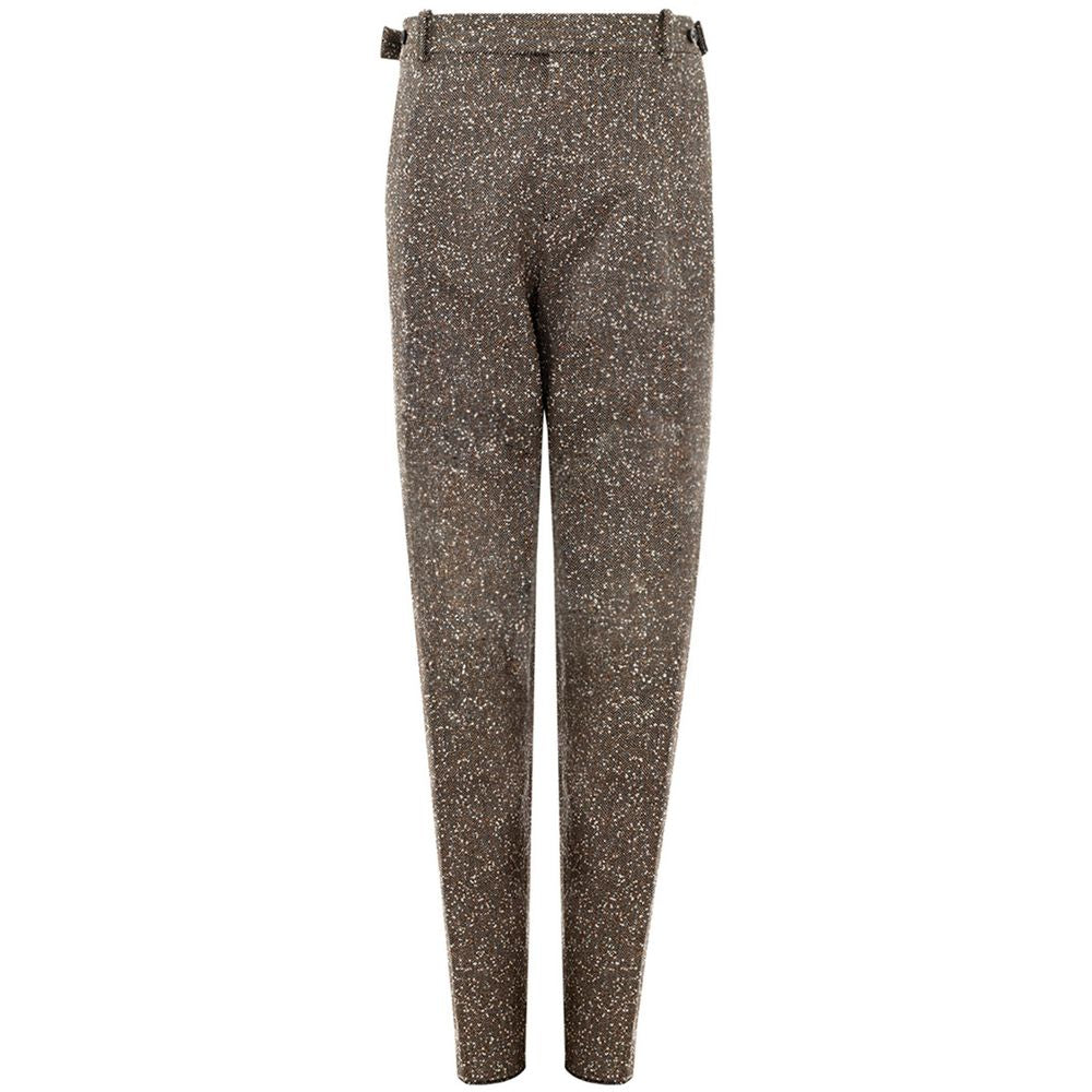 Mehrfarbige Viskosehose von Bottega Veneta für elegante Abende