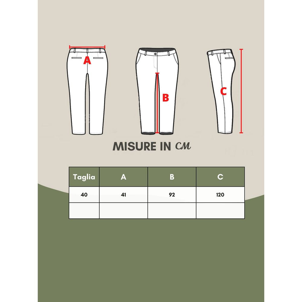 Mehrfarbige Viskosehose von Bottega Veneta für elegante Abende