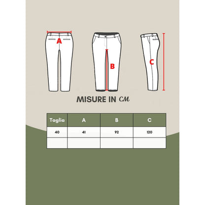 Mehrfarbige Viskosehose von Bottega Veneta für elegante Abende