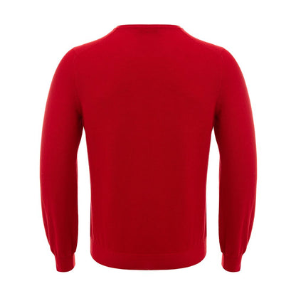 Roter Baumwollpullover von Gran Sasso