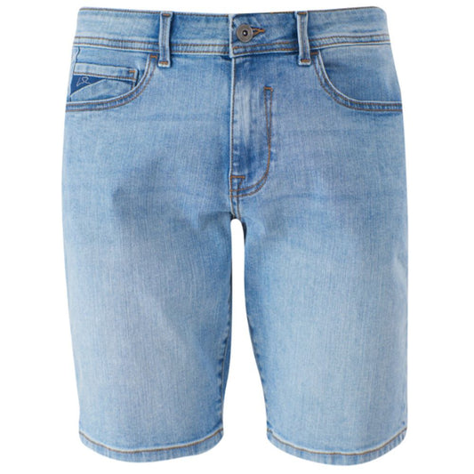 Yes Zee Light Blue Cotton Short