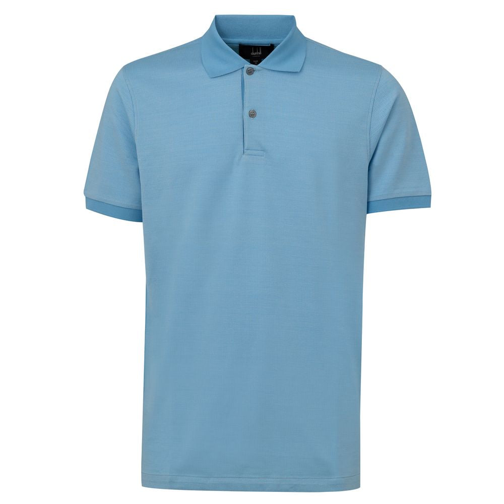 Dunhill Light Blue Cotton Polo Shirt