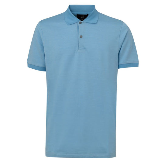 Dunhill Light Blue Cotton Polo Shirt