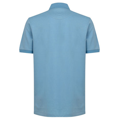 Dunhill Light Blue Cotton Polo Shirt
