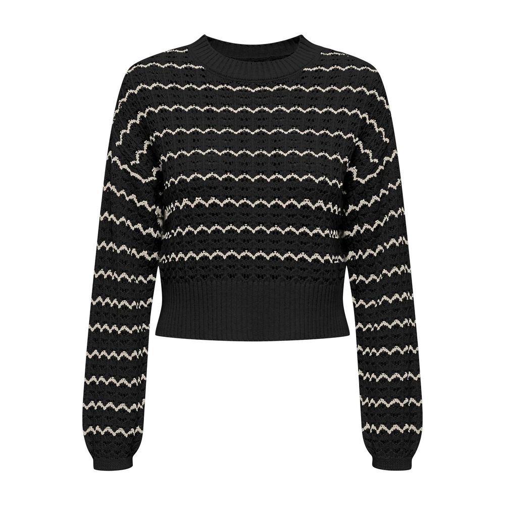Only Black Cotton Sweater