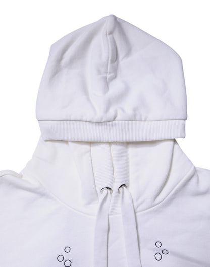 Dolce & Gabbana White #DGFamily Hooded Sweatshirt Sweater