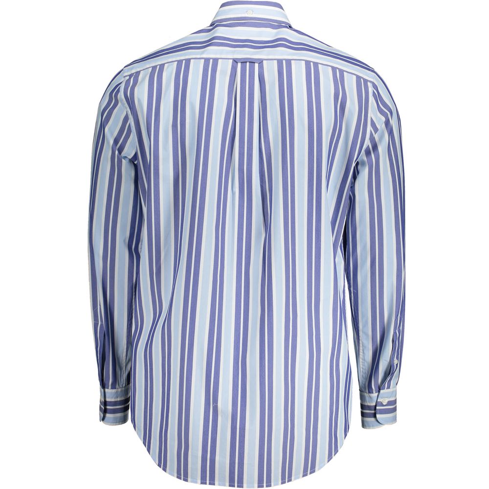 Camisa de algodón celeste