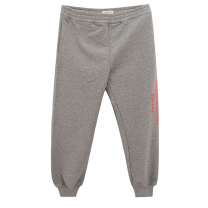 Alexander McQueen Schicke Hose aus grauer Baumwollmischung