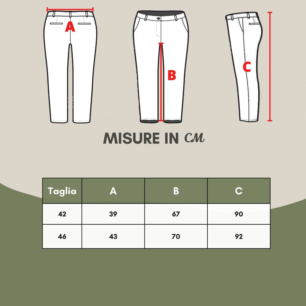 Lardini Golden Elegance Baumwollhose