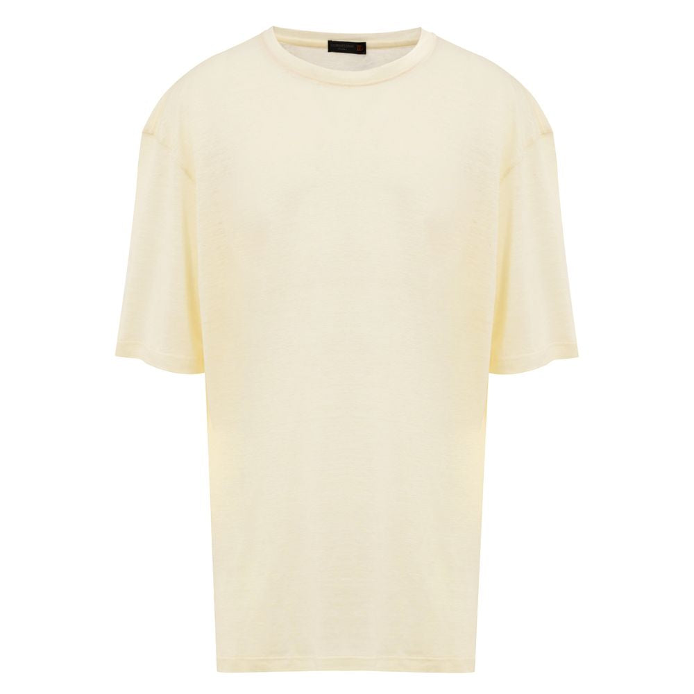 Corneliani Yellow Linen Clothing