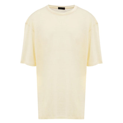 Corneliani Yellow Linen Clothing