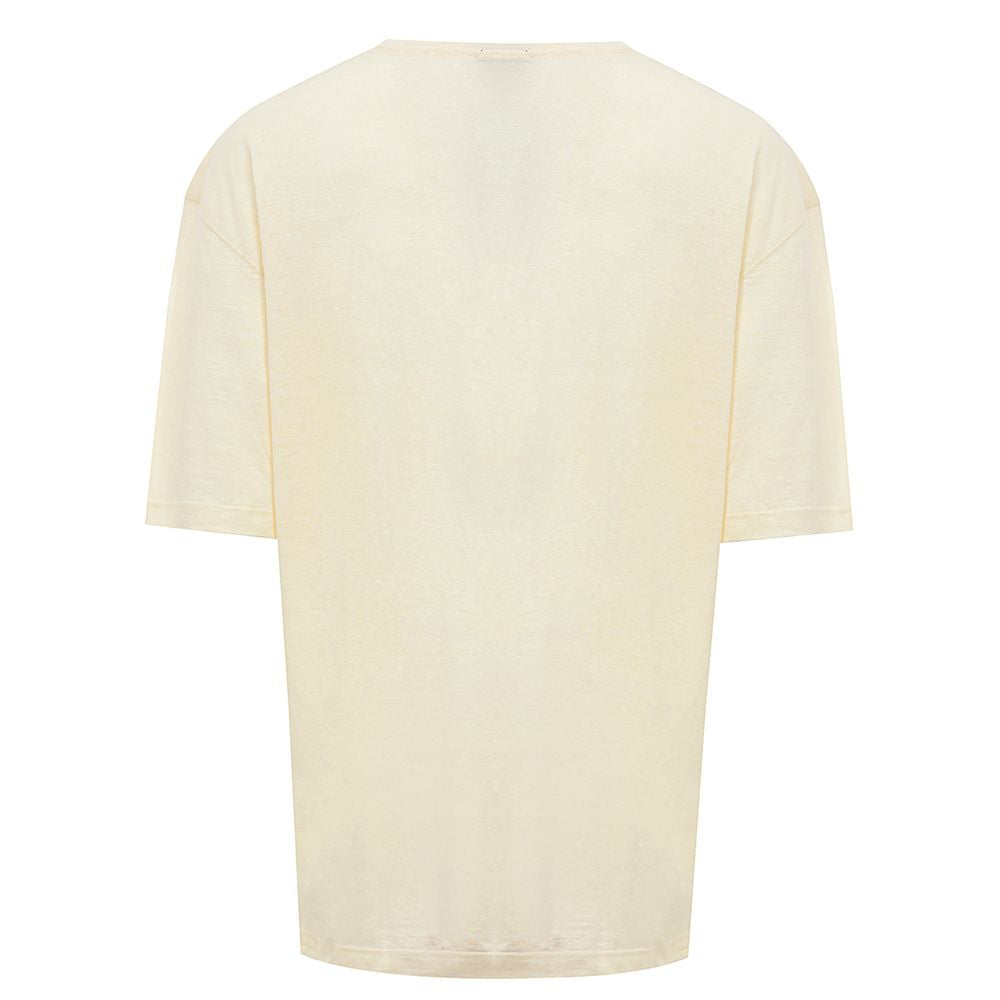 Corneliani Yellow Linen Clothing